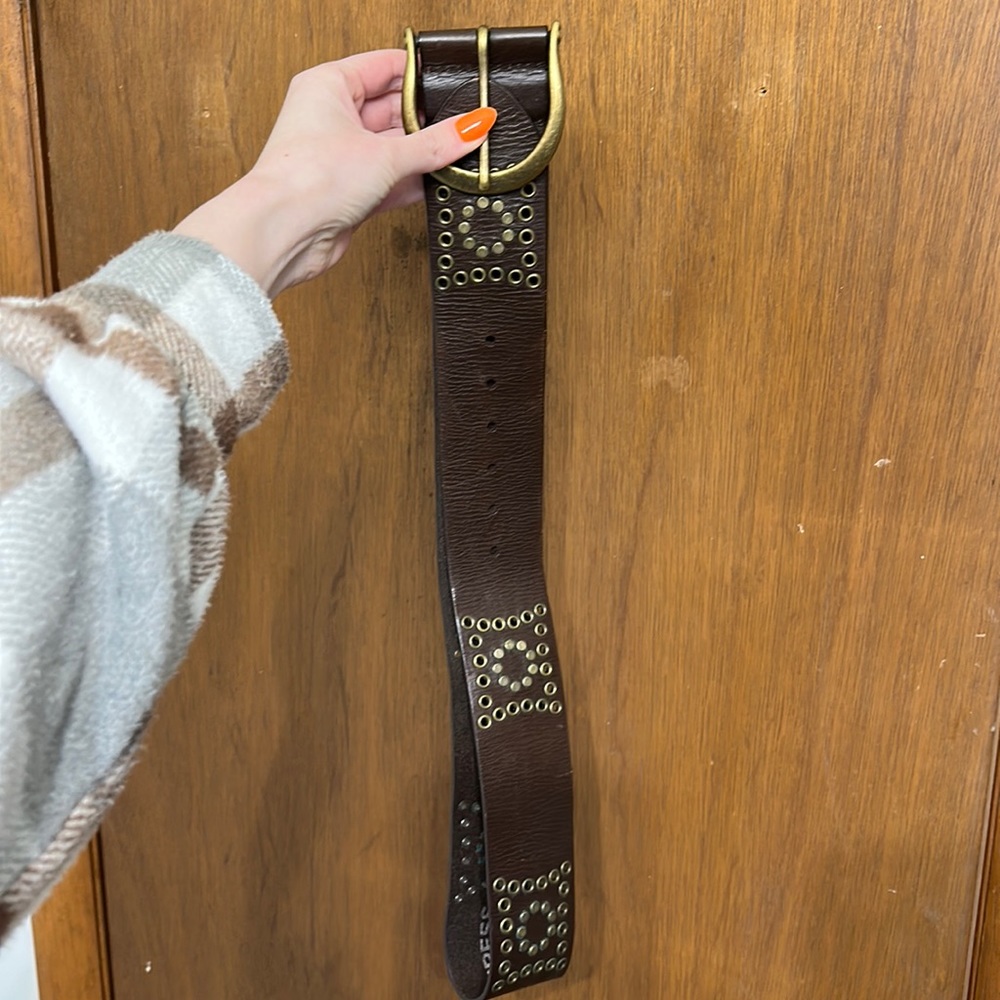 Like new Express brown belt size medium